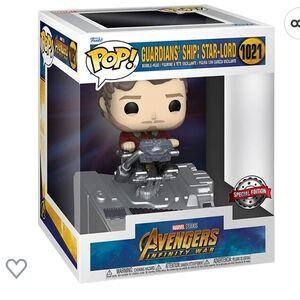 MARVEL Guardians of the Galaxy Guardian's Ship Star Lord Funko Pop Nwt